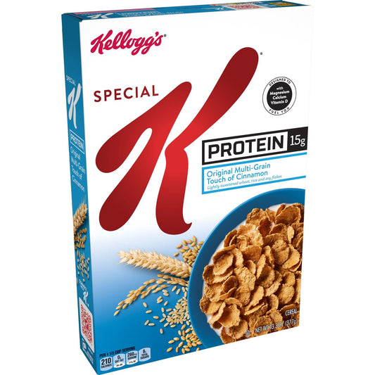 Kellogg's Special K Protein Original Multi-Grain Touch Of Cinnamon Cereal; 13.3 Ounces; 10 Per Case