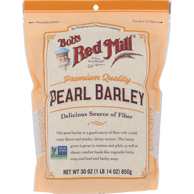 Bob's Red Mill Natural Foods Inc Barley Pearl; 30 Ounces; 4 Per Case