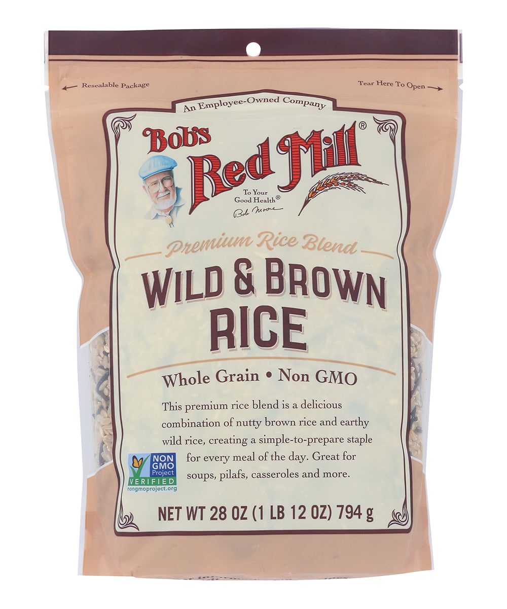 Bob's Red Mill Natural Foods Inc Rice Brown & Wild Flour; 28 Ounces; 4 Per Case