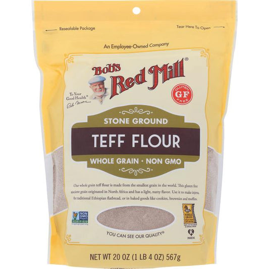 Bob's Red Mill Natural Foods Inc Teff Whole Grain Flour; 20 Ounces; 4 Per Case