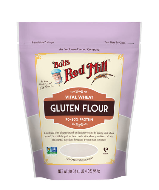 Bob's Red Mill Natural Foods Inc Wheat Gluten; 20 Ounces; 4 Per Case