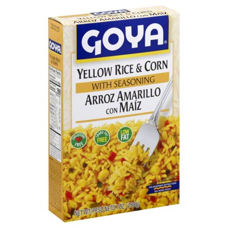 Goya Rice Yellow & Corn 0.70 Oz; 7 Ounces; 12 Per Case - High Mart Wholesale