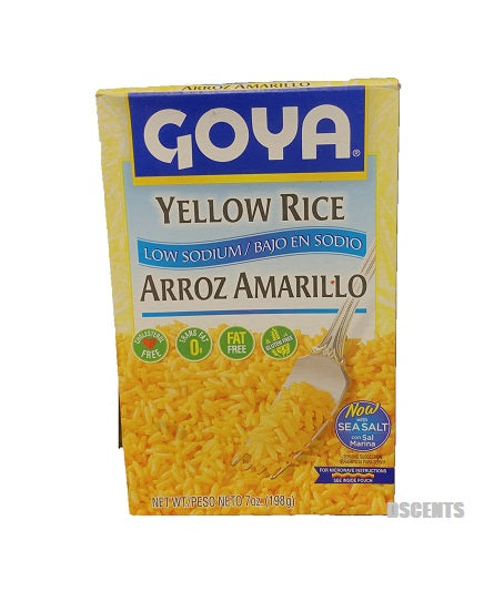 Goya Yellow Rice Low Sodium 12 0.70 Oz; 7 Ounces; 12 Per Case - High Mart Wholesale