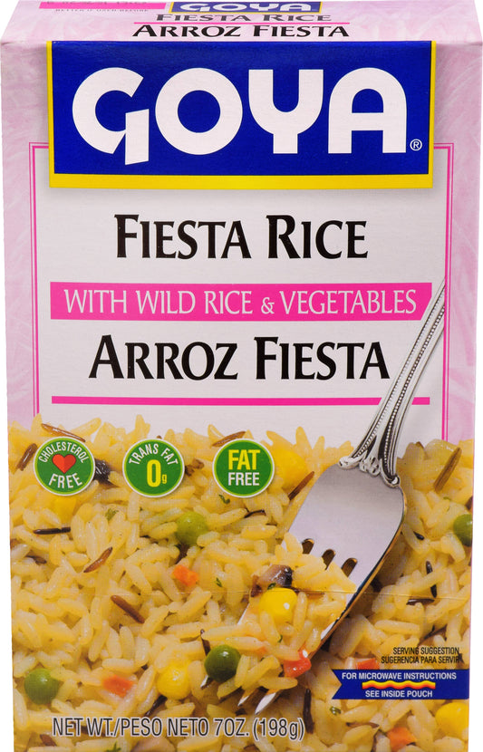 Goya Fiesta Rice; 7 Ounces; 12 Per Case - High Mart Wholesale