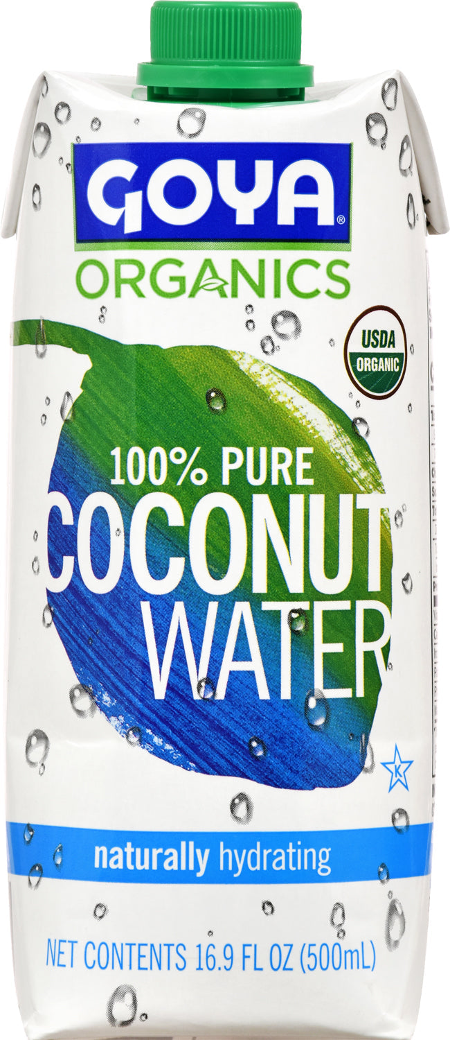 Goya Organic Coconut Water; 16.9 Fluid Ounce; 24 Per Case