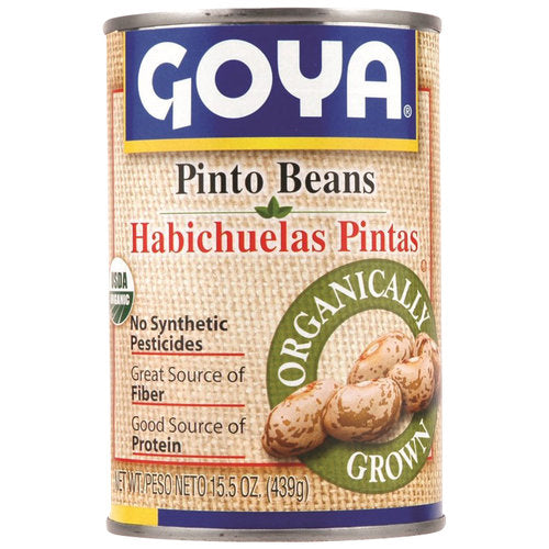 Goya Organic Pinto Beans; 15.5 Ounces; 24 Per Case