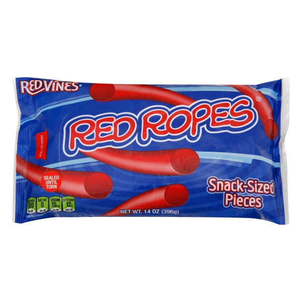 Red Vines Red Ropes; 14 Ounces; 12 Per Case - High Mart Wholesale