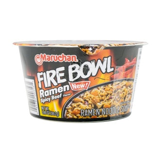 Maruchan Bowl Flaming Beef; 3.49 Ounces; 6 Per Case - High Mart Wholesale