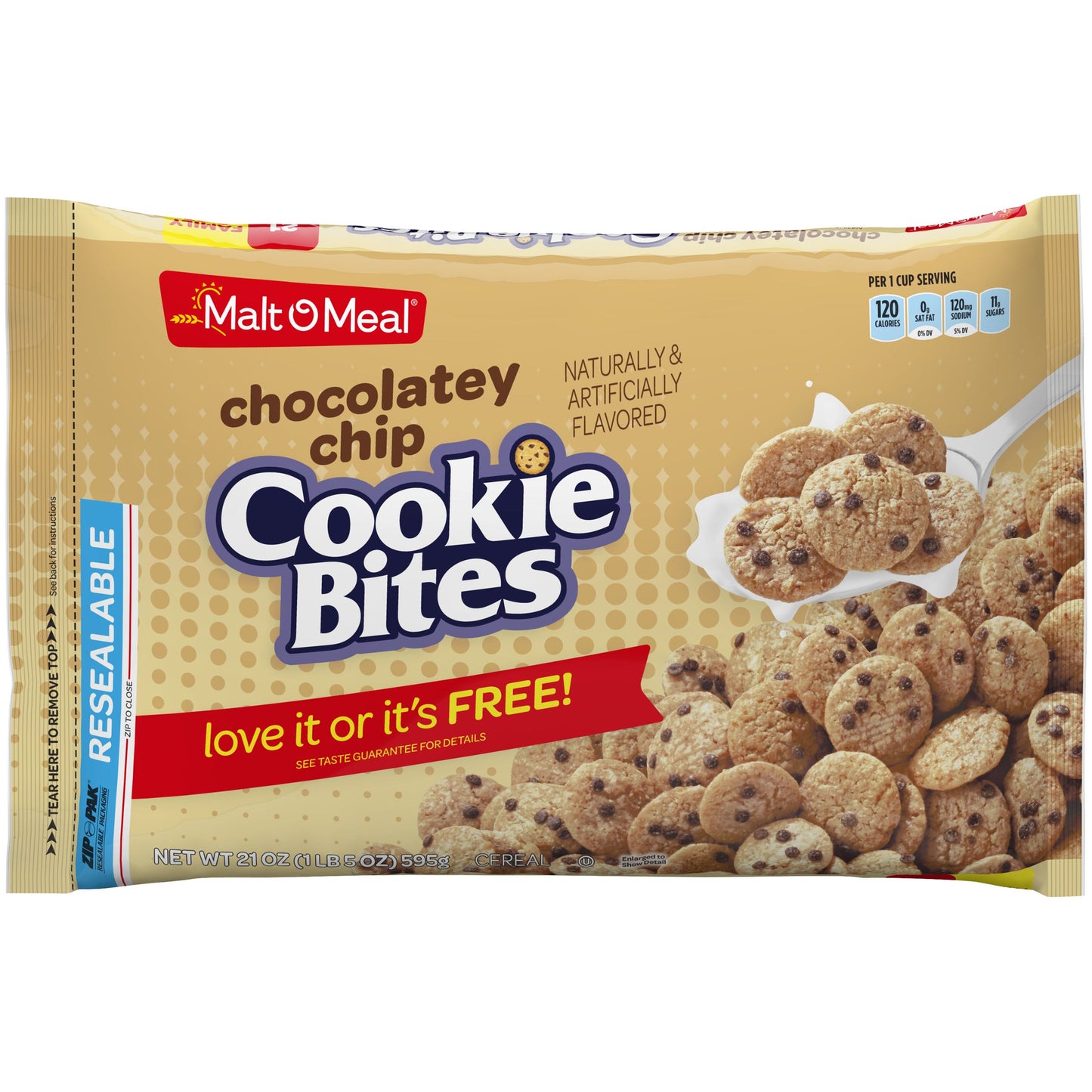 Malt O Meal Chocolately Chip Cookie Bites; 21 Ounces; 9 Per Case - High Mart Wholesale