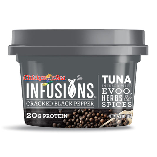 Chicken Of The Sea Infusions Cracked Pepper Tuna; 2.8 Ounces; 6 Per Case - High Mart Wholesale
