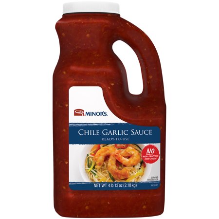 Minor's Ready To Use Chile Garlic Sauce; 0.5 Gallon; 4 Per Case - High Mart Wholesale