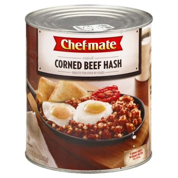 Chef-Mate Corned Beef Hash; 107 Ounces; 107 Ounces; 6 Per Case - High Mart Wholesale