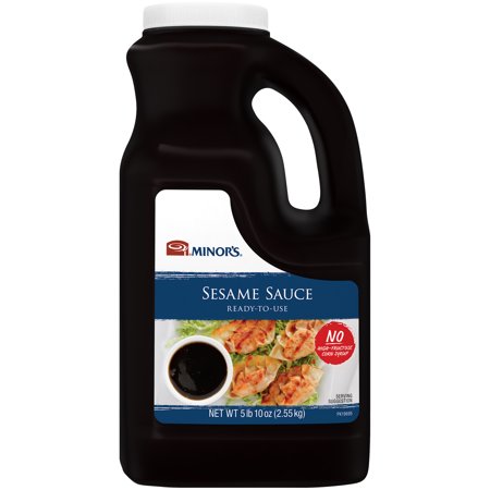 Minor's Ready To Use Sesame Sauce; 0.5 Gallon; 4 Per Case - High Mart Wholesale