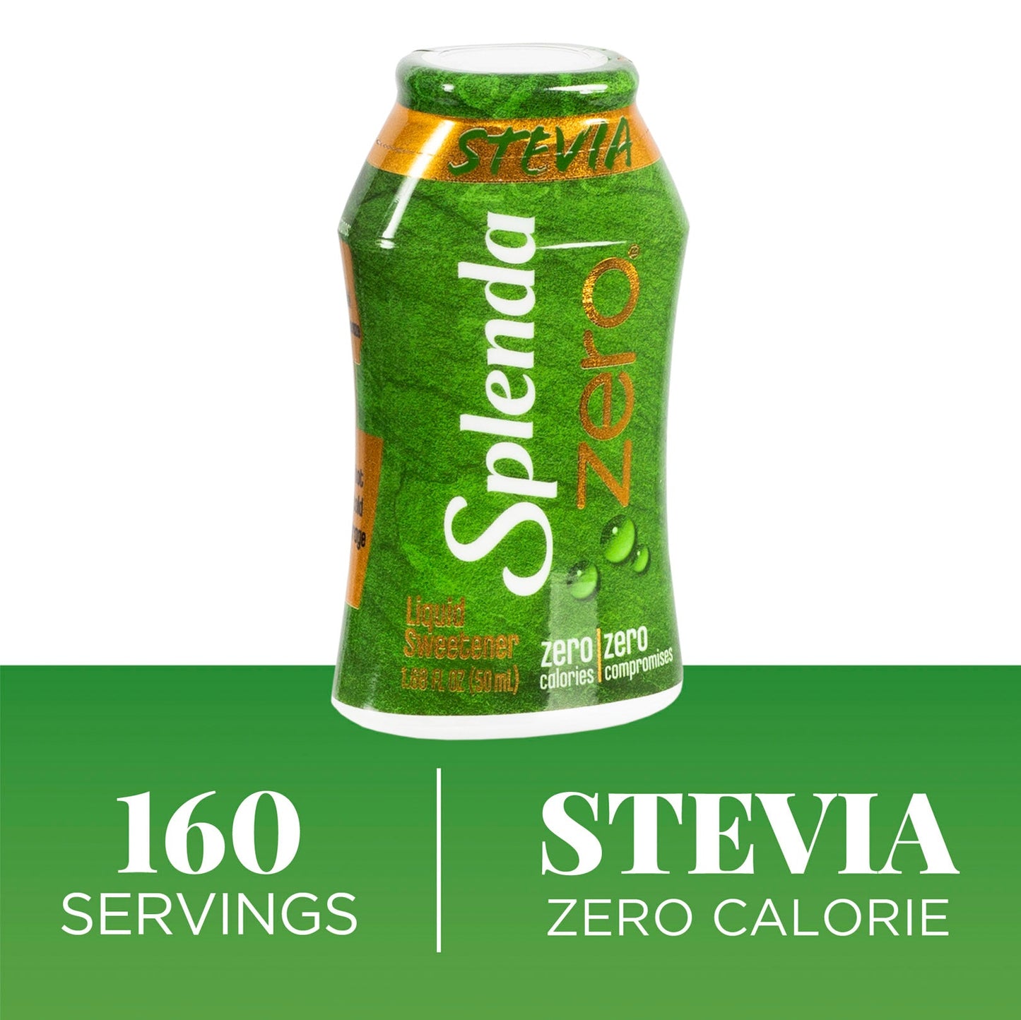 Splenda Liquid Zero Stevia; 1.68 Fluid Ounce; 12 Per Case - High Mart Wholesale