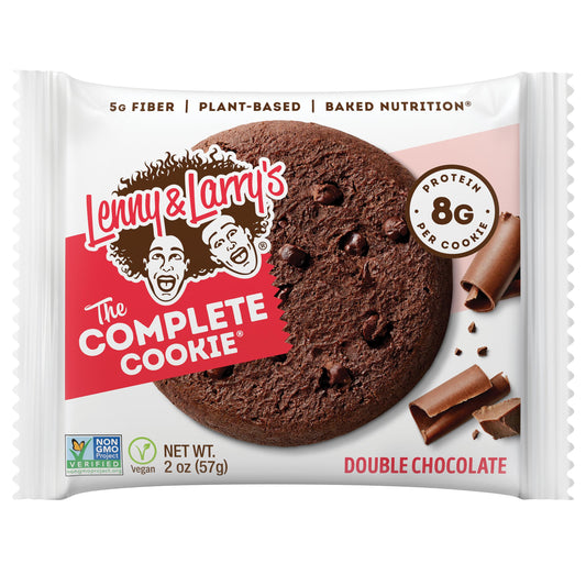 Lenny & Larry's Complete Cookie Double Chocolate Complete Cookie 2 Ounce; 2 Ounces; 12 Per Box; 6 Per Case - High Mart Wholesale
