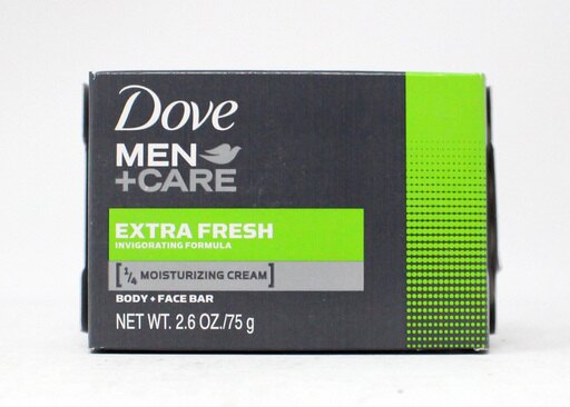 Dove Men+Care Soap Bar Extra Fresh; 2.6 Ounce; 36 Per Case