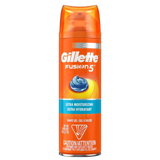 Gillette Shave Gel Hydragel Moisturizing; 198 Gram; 6 Per Case - High Mart Wholesale