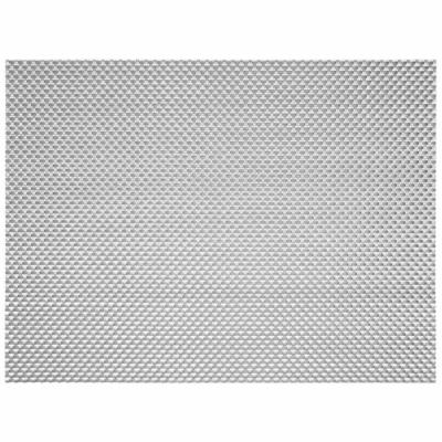 Front Of The House 16X12" Basketweave Mat Pewter; 12 Each; 1 Per Case - High Mart Wholesale