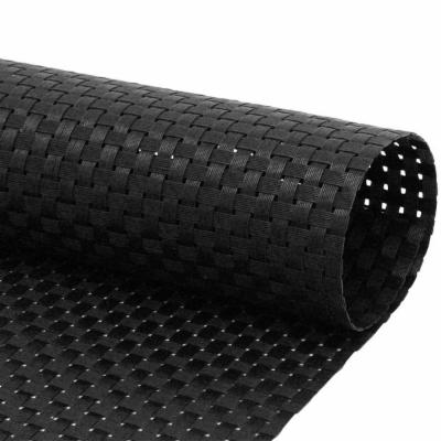 Front Of The House- Foh Mat Large Basketweave Black; 12 Each; 1 Per Case - High Mart Wholesale