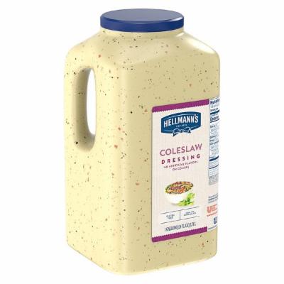 Hellmann's Creamy Coleslaw Dressing Bulk; 1 Gallon; 4 Per Case - High Mart Wholesale