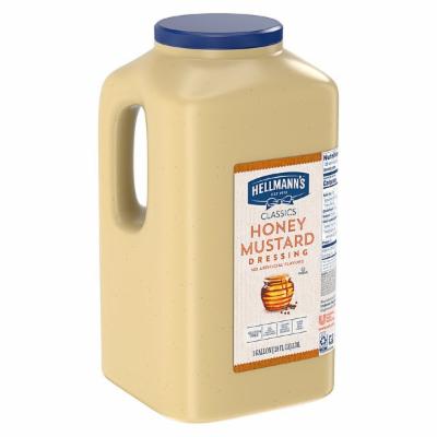 Hellmann's Classic Honey Mustard Dressing Bulk; 1 Gallon; 4 Per Case - High Mart Wholesale