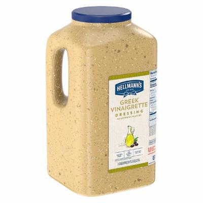 Hellmann's Greek Vinaigrette Dressing Bulk; 1 Gallon; 4 Per Case - High Mart Wholesale