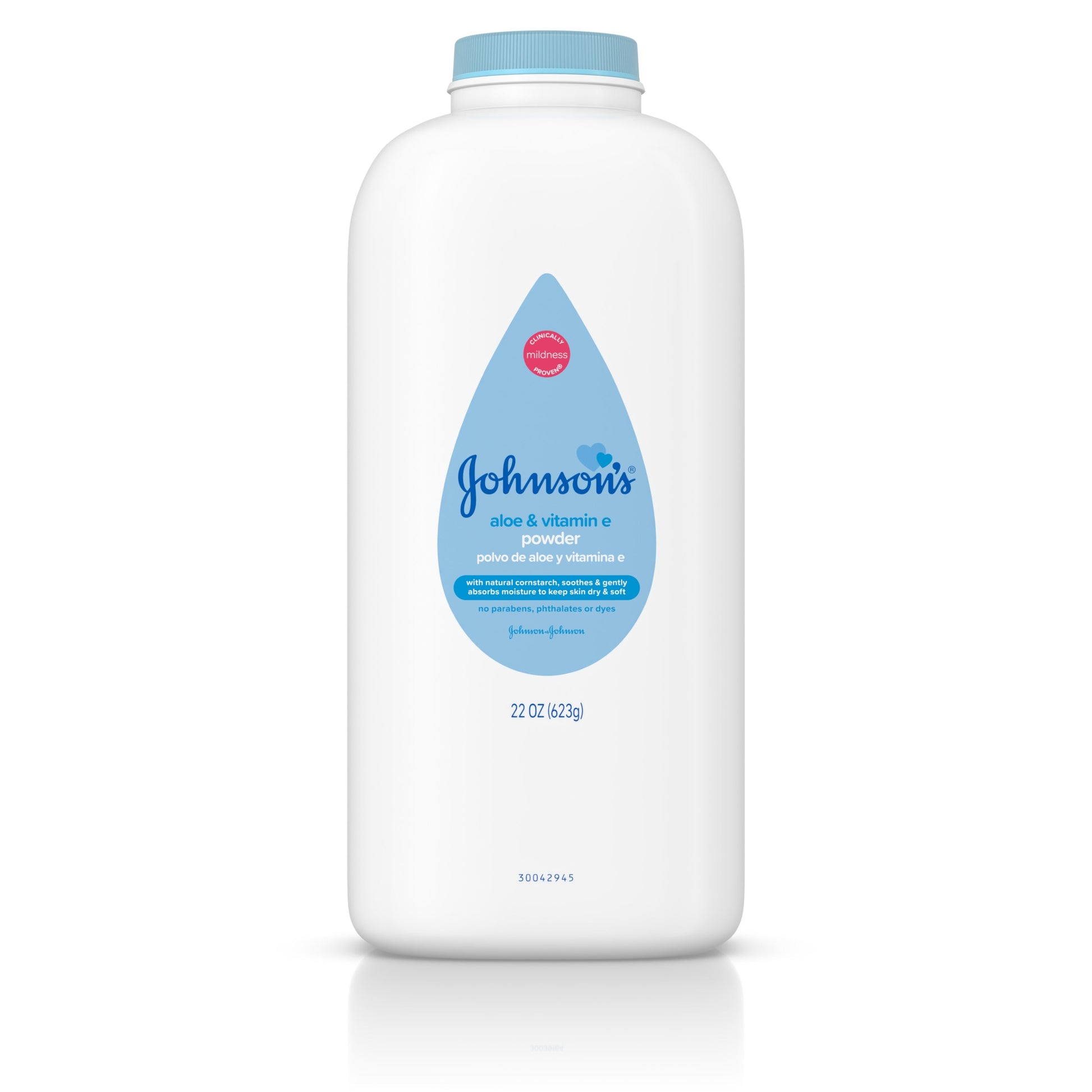Johnson's Baby Powder Aloe & Vitamin E With Corn Starch; 22 Ounce; 3 Per Box; 6 Per Case - High Mart Wholesale