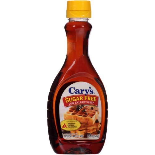 Cary's Low Calorie Sugar Free Waffle Syrup Bottle; 12 Fluid Ounce; 12 Per Case - High Mart Wholesale