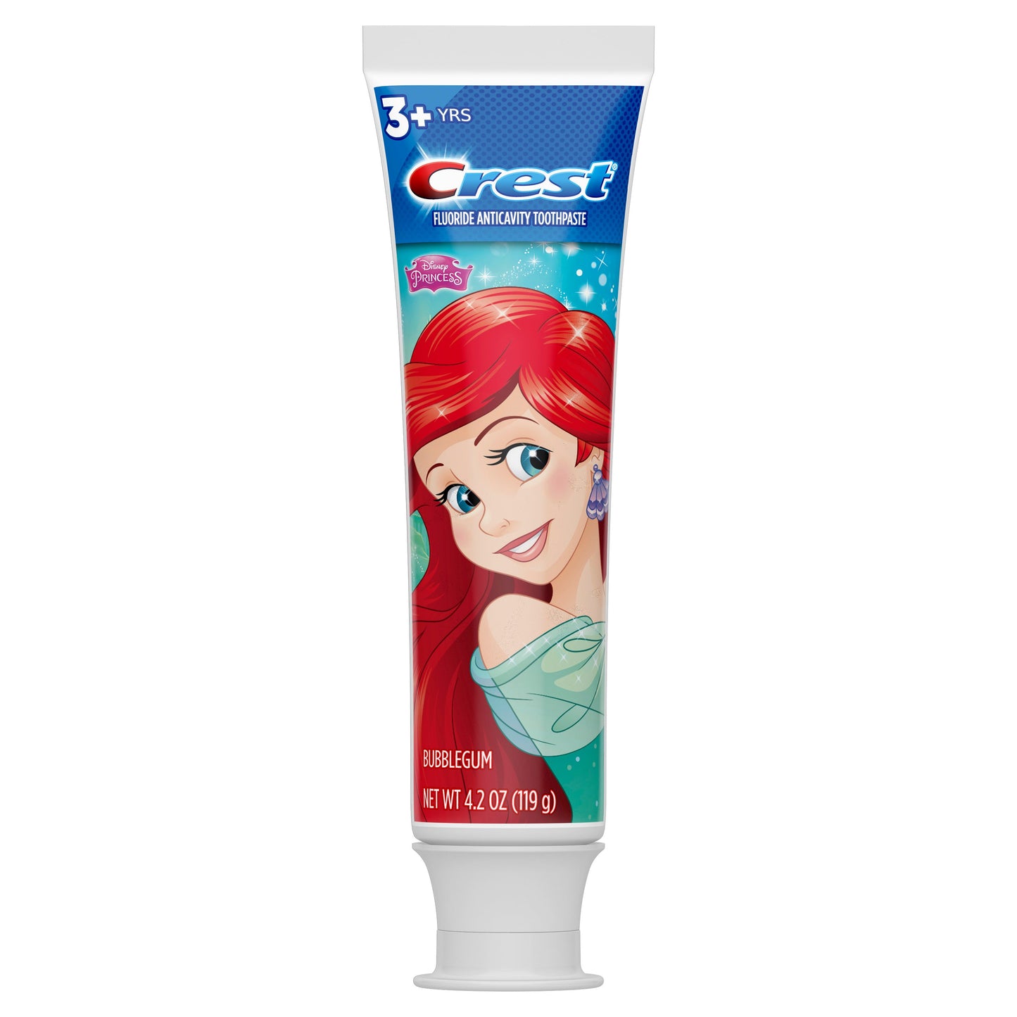 Crest Kids Toothpaste Bubble Gum Disney Princess; 4.2 Ounces; 6 Per Case - High Mart Wholesale