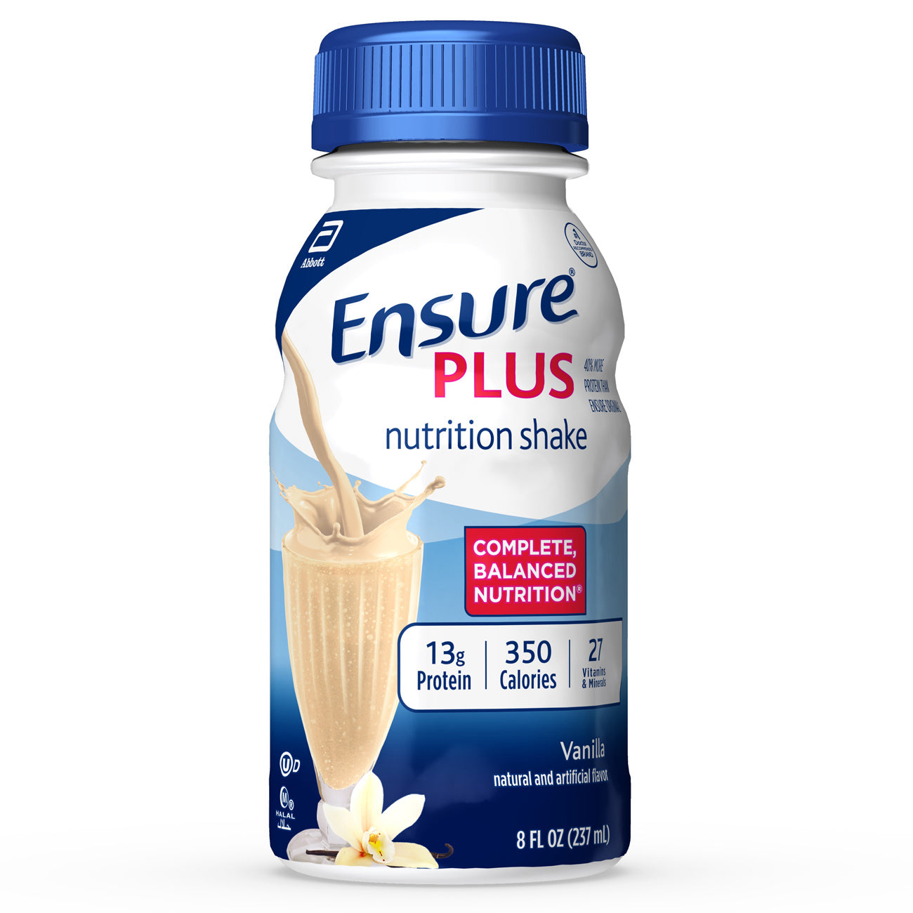 Ensure Plus Vanilla 8 Ounce; 8 Fluid Ounces; 6 Per Box; 4 Per Case - High Mart Wholesale