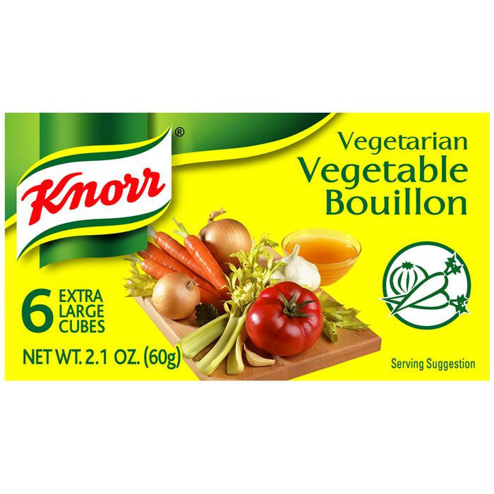 Knorr Savoury Sauce Gourmet Vegetable Cube; 2.1 Ounce; 24 Per Box; 6 Per Case - High Mart Wholesale