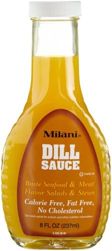 Milani Gourmet Dill Sauce Cooking Marinade; 8 Fluid Ounces; 12 Per Case - High Mart Wholesale