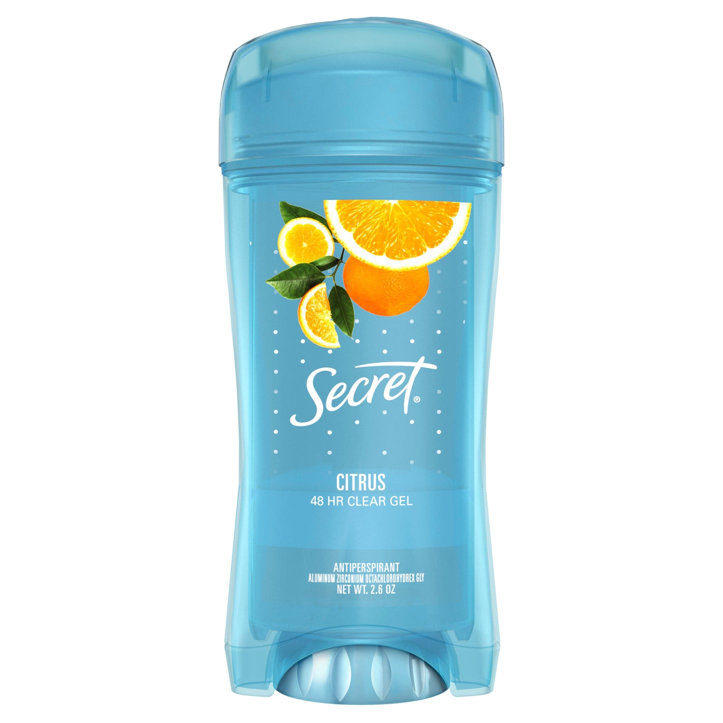 Secret Base Clear Gel Antiperspirant/Deodorant; 2.6 Ounce; 6 Per Box; 2 Per Case