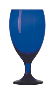 Libbey Iced Tea 16 Ounce Blue Cobalt Tall Glass; 12 Each; 1 Per Case