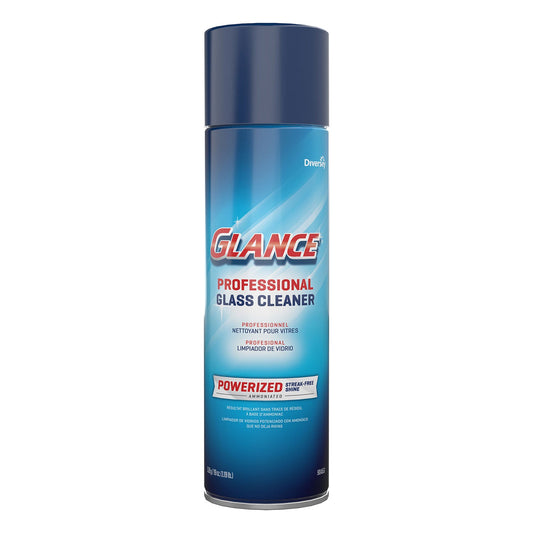 Glance Glass Cleaner Aerosol; 12 Each; 1 Per Case - High Mart Wholesale