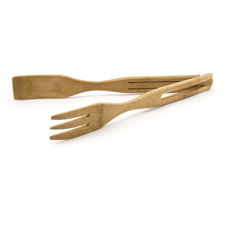 Front Of The House- Foh 12 Inch Bamboo Tong; 12 Each; 1 Per Case - High Mart Wholesale