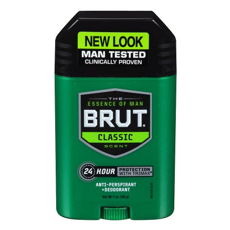 Brut Classic Antiperspirant/Deodorant Oval Solid; 2 Ounces; 6 Per Box; 2 Per Case - High Mart Wholesale