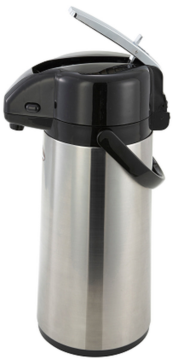 Winco Airpot 2.2 Liter Stainless Steel; 1 Each - High Mart Wholesale