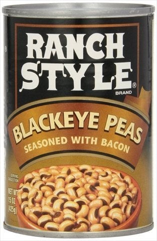 Ranch Style Ranch Style Black Eye Beans With Bacon; 15 Ounces; 12 Per Case - High Mart Wholesale