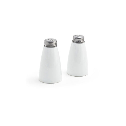 Front Of The House Salt & Pepper Set Stainless Steel Top; 6 Each; 1 Per Case - High Mart Wholesale