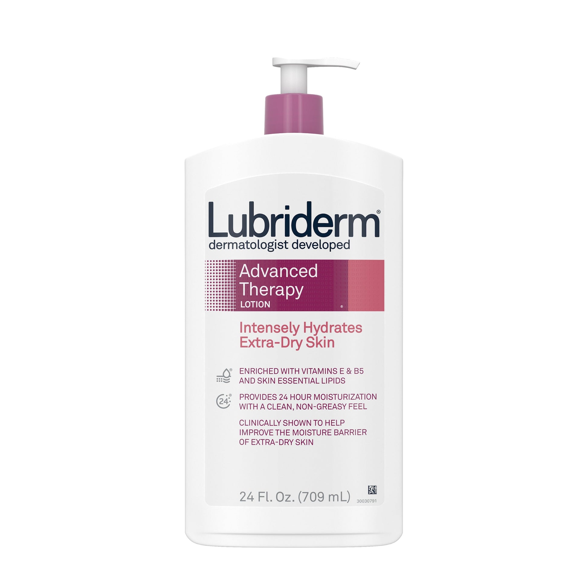 Lubriderm Advance Therapy Moisture; 24 Fluid Ounces; 3 Per Box; 4 Per Case - High Mart Wholesale