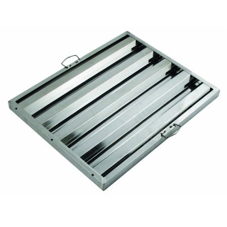 Winco Hood Filter Stainless Steel 20X25x1.5"; 6 Each; 1 Per Case - High Mart Wholesale