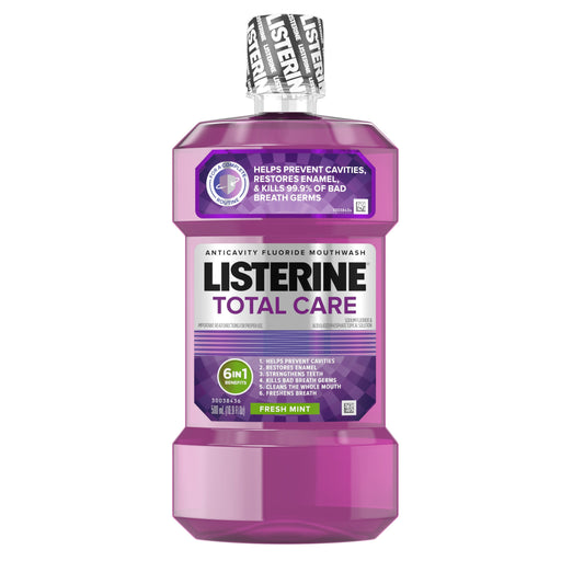 Listerine Total Care Freshmint Mouthwash; 500 Milliliter; 6 Per Case