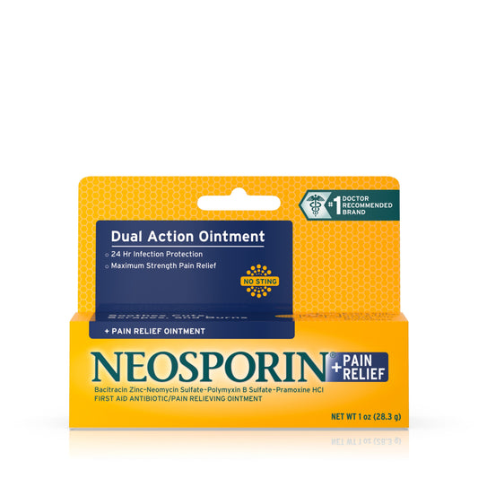 Neosporin Maximum Strength Ointment; 1 Ounces; 6 Per Box; 4 Per Case