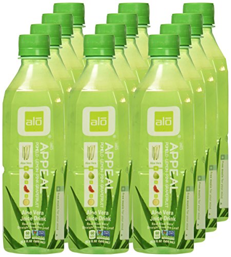 Alo Drink Appeal Aloe Pink Grapefruit & Lemon Pomelo; 16.9 Fluid Ounces; 12 Per Case - High Mart Wholesale