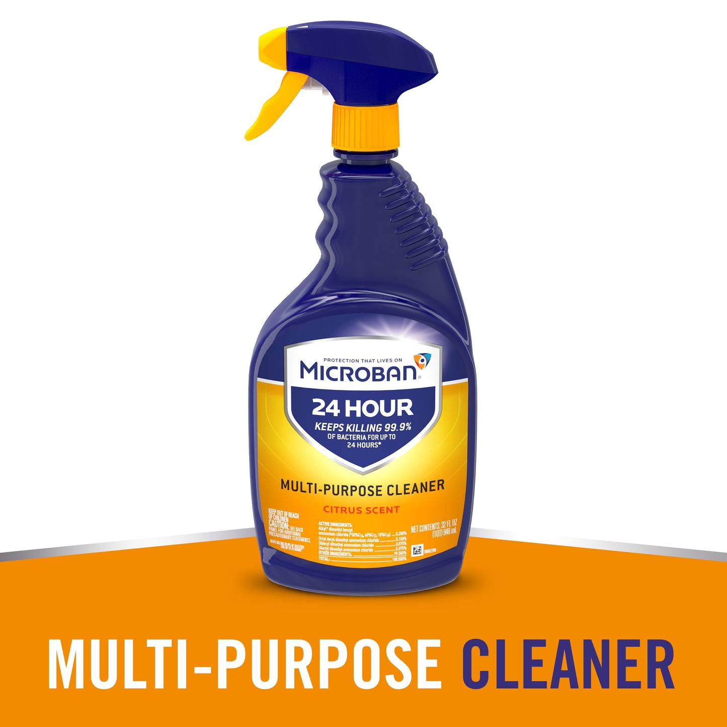 Microban Spray Cleaning Products Mixed Display; 27 Count; 1 Per Case