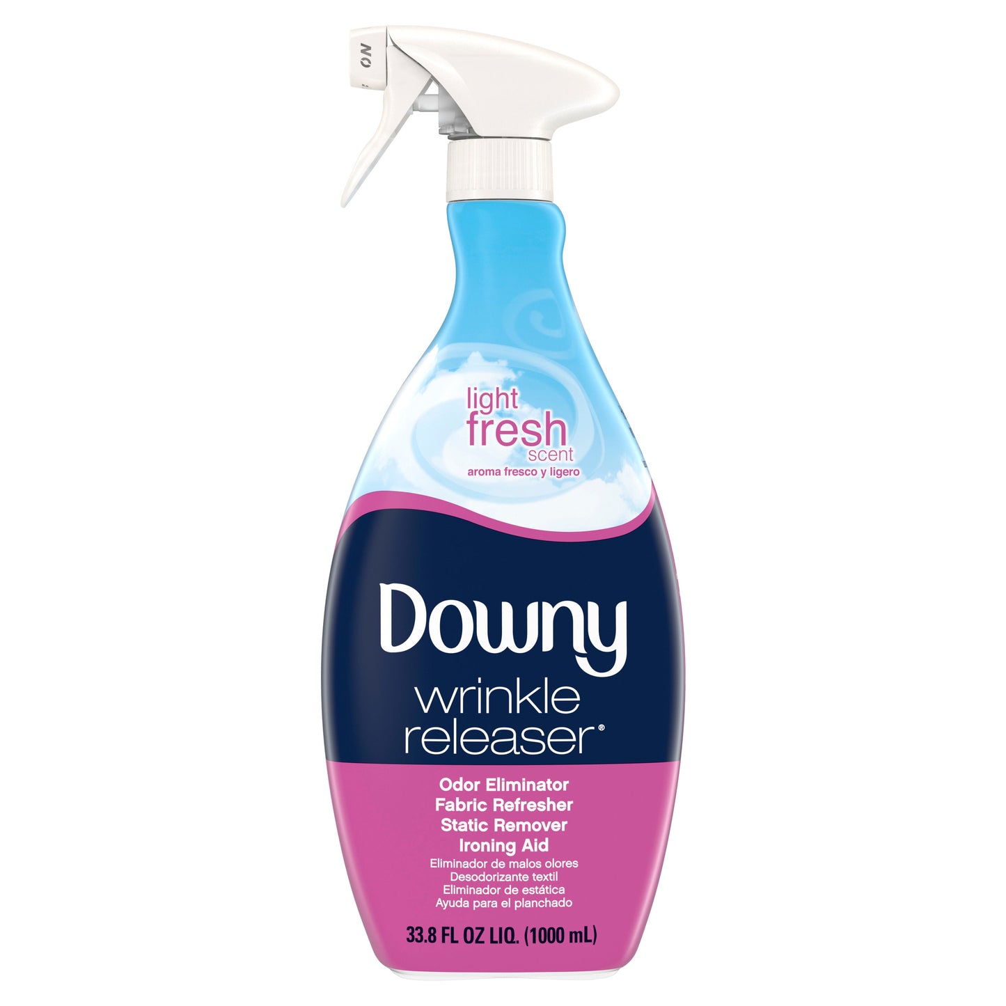 Downy Wrinkle Releaser Fabric Refresher Light Fresh Scent; 33.8 Fluid Ounces; 4 Per Case