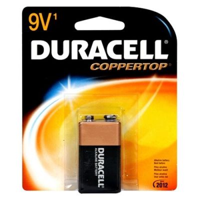 Duracell Ultra 9 Volt Coppertop Batteries; 1 Count; 12 Per Box; 4 Per Case - High Mart Wholesale