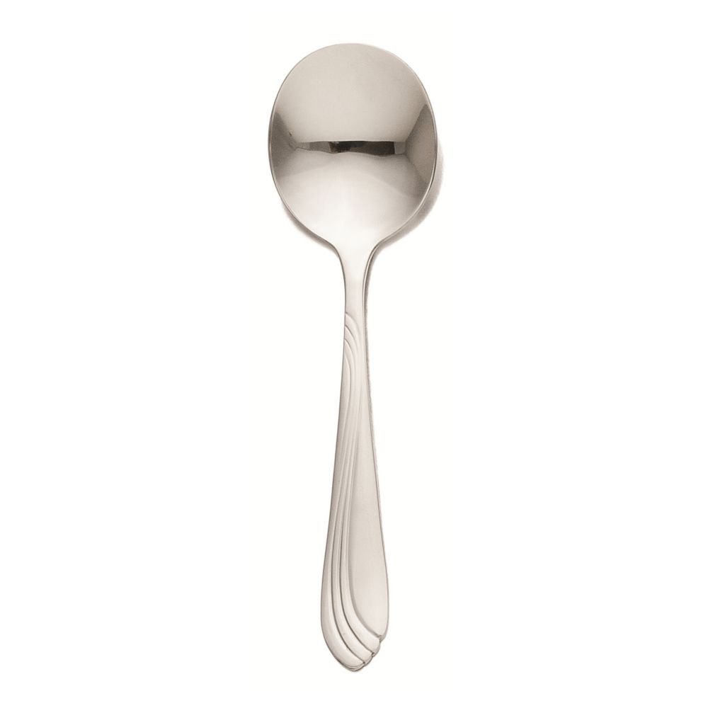 World Tableware Riva Bouillon Spoon 6"; 36 Each - High Mart Wholesale
