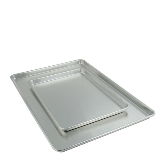 Vollrath 1/2 Size Heavy-Duty Aluminum Cookie Sheet Pan; 12 Each; 1 Per Case